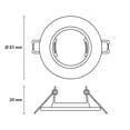 thumbnail image 2 of Estevez Luminario Empotrable BASIC Ø80 mm Oro – GX5.3 / MR16, 2 of 7