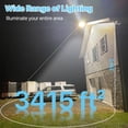 thumbnail image 3 of Luz LED para estacionamiento HYPERLITE, 200 W, 30000LM, 5000 K, 2 paquetes, 3 of 7