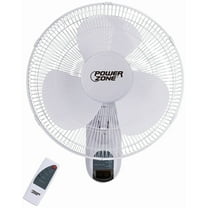 Power Zone FW40-S1 Wall Fan with Remote Control, Speed 3, 16"