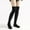 Black, variant on FAZVAOO Womens Socks Over The Knee Warm Knit Socks Black