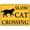 Warning Sign 3, variant on Cat Sign Slow Cat Metal Warning Sign, 8"x12" Funny Aluminum Sign, OSHA Notice Sign for Outdoor Yard Fence Street Workplace