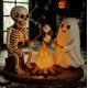 thumbnail image 4 of Decoración del hogar, decoración de habitaciones, decoración de paredes, luz nocturna de hoguera de esqueleto y fantasma, luces decorativas, 4 of 8