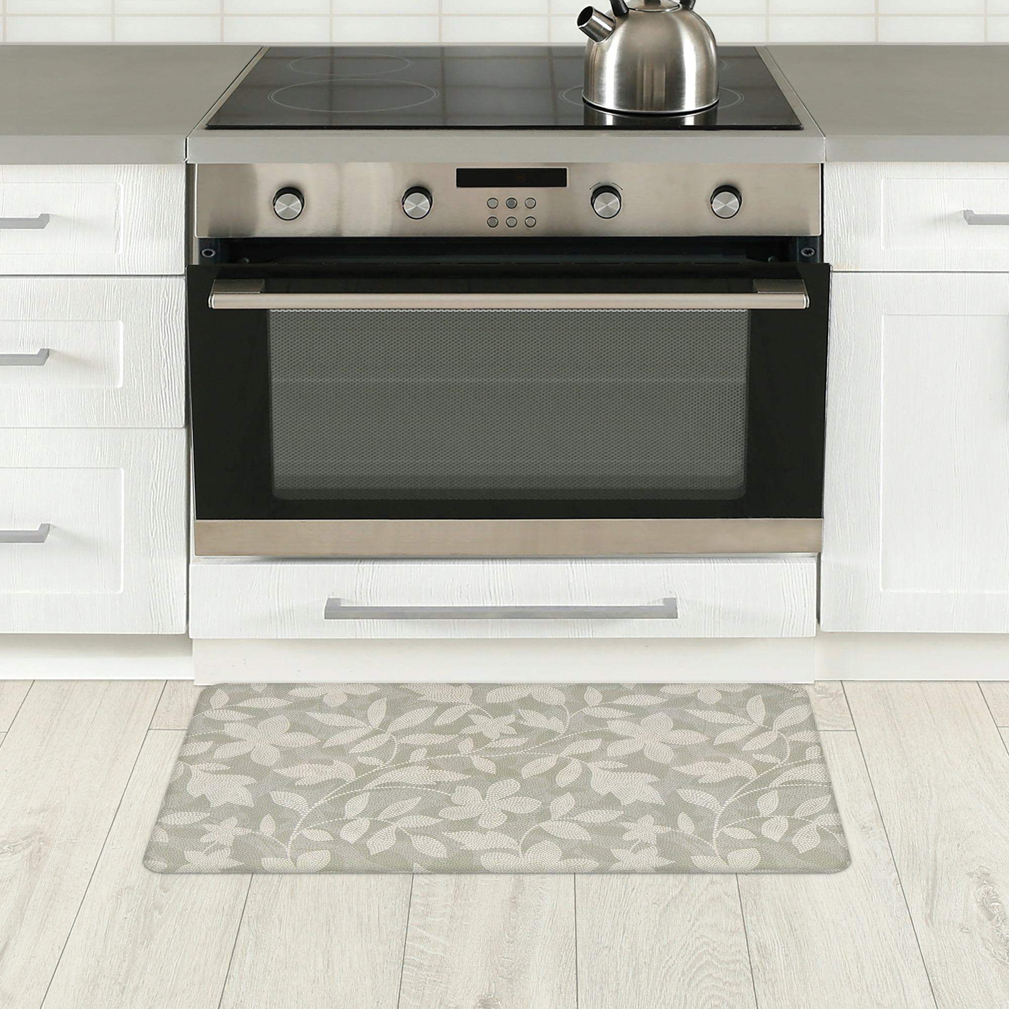 Botanical Washed Stone 18" x 30"Kitchen Mat