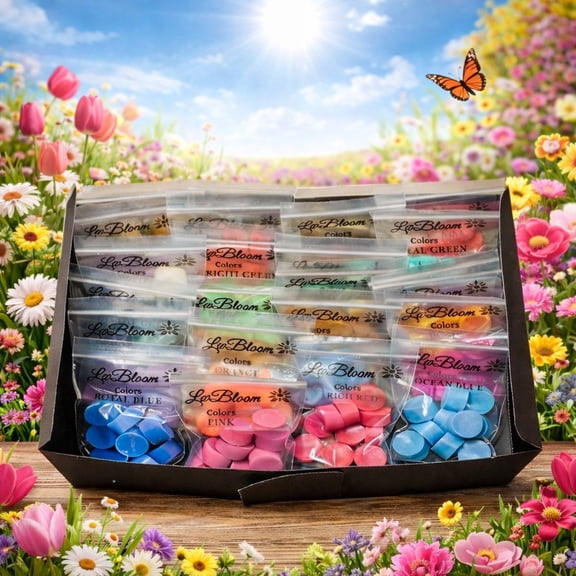 Candle Making Color Dye Chips 24 Count