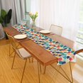 thumbnail image 2 of Yayeee Table Runner 70 inches Long Home Kitchen Dinning Party Decoration, Colorful Clover Pattern, 2 of 7