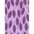 thumbnail image 1 of Ahgly Company Machine Washable Indoor Rectangle Transitional Pastel Purple Pink Area Rugs, 7' x 9', 1 of 7