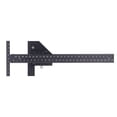 thumbnail image 2 of Woodworking T Ruler, Split Design Multifunctional Fine Workmanship Accurate Scale 0 To 280mm Woodworking Scriber  for Construction, 2 of 8