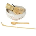 thumbnail image 4 of BambooMN Matcha Whisk Starter Set - Chawan Matcha Bowl, Tea Whisk, Chashaku, and Small Spoon, 4 of 6