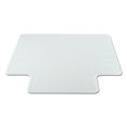 Deflecto UltraMat 45 x 53 Chair Mat for High Pile Carpet, Rectangular with Lip