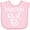 AD-Pink, variant on Inktastic Basketball Girl Sports Girls Baby Bib