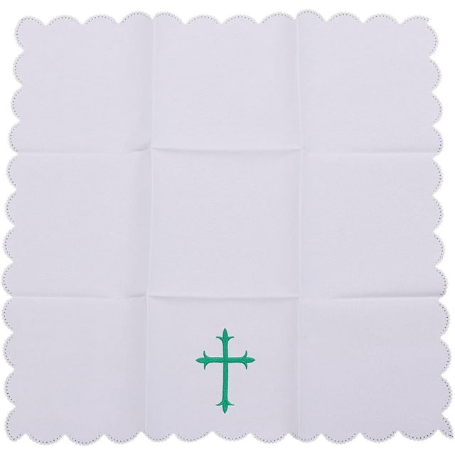 BLESSUME Church Altar Corporal Square Chalice Altar Cloth (E)