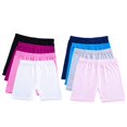 thumbnail image 2 of Valcatch 8 Pack Girls Shorts Girls Bike Shorts Toddler Biker Cartwheel Shorts for Girls Multi-Color Dance Under Dress Shorts, 2 of 6
