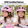 thumbnail image 3 of XJD Kids Bike Helmet Toddler Helmet Age 1-8 years old, Adjustable Skateboard Helmet for Boys Girls Lightweight Kids Helmet, Pink XS, 3 of 12