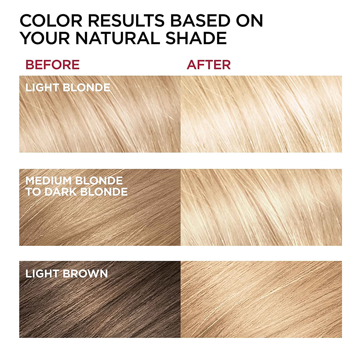 L'Oreal Superior Preference Les Blondissimes, LB02 Extra Light Natural Blonde (Natural) 1 ea (Pack of 3)