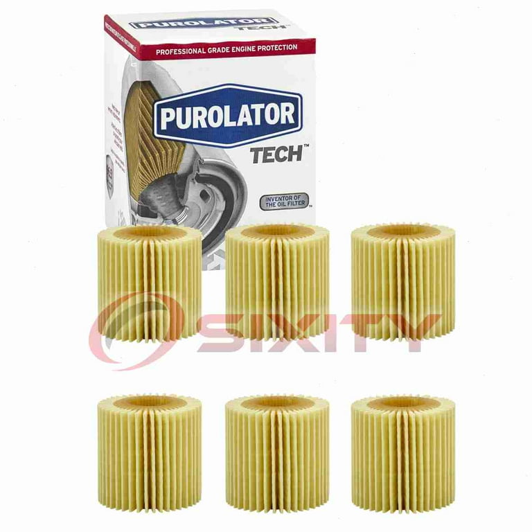 6 pc Purolator TECH TL25608 Engine Oil Filters for 04152-31090
