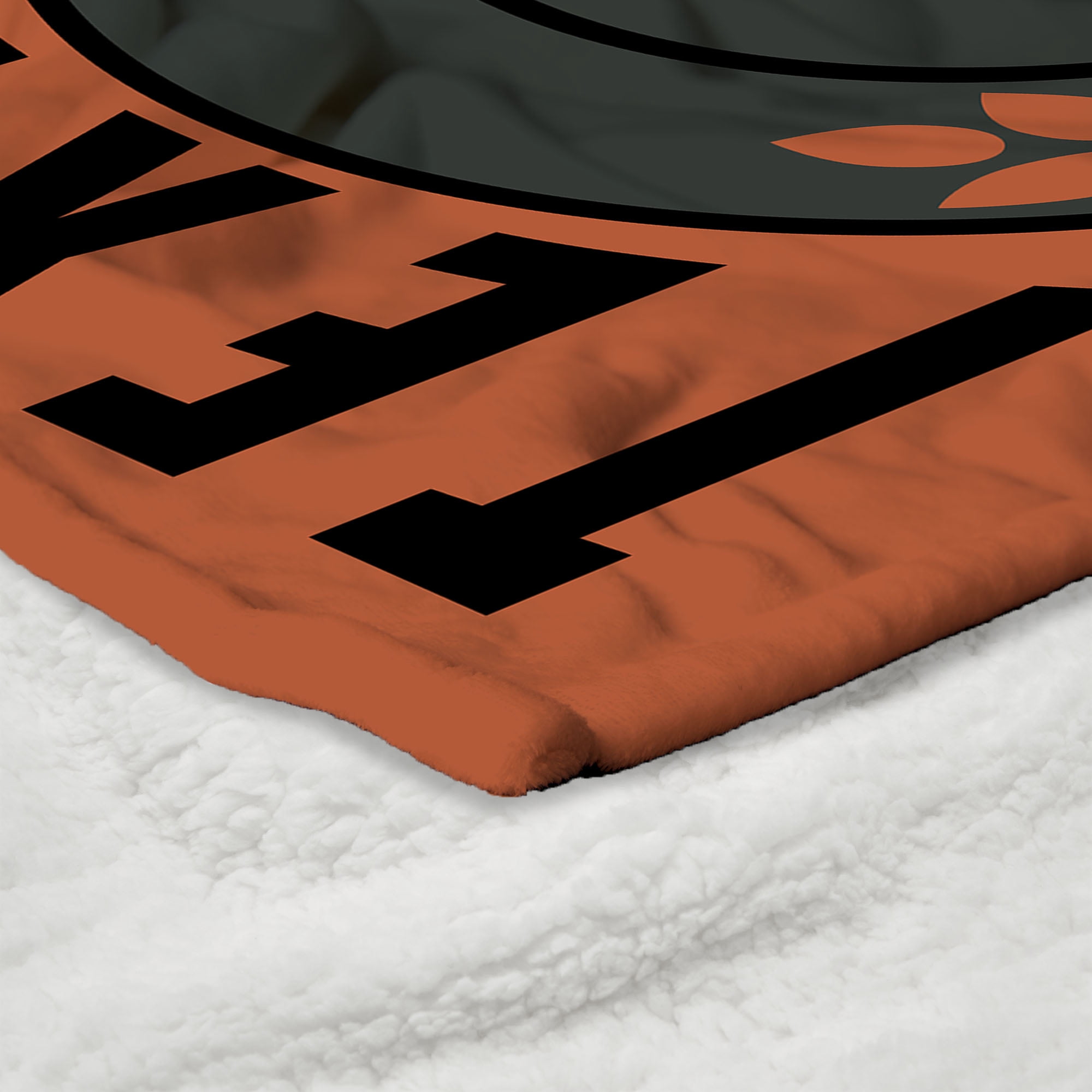 Texas NCAA Apex Silk Touch Sherpa Throw 50x60 inches