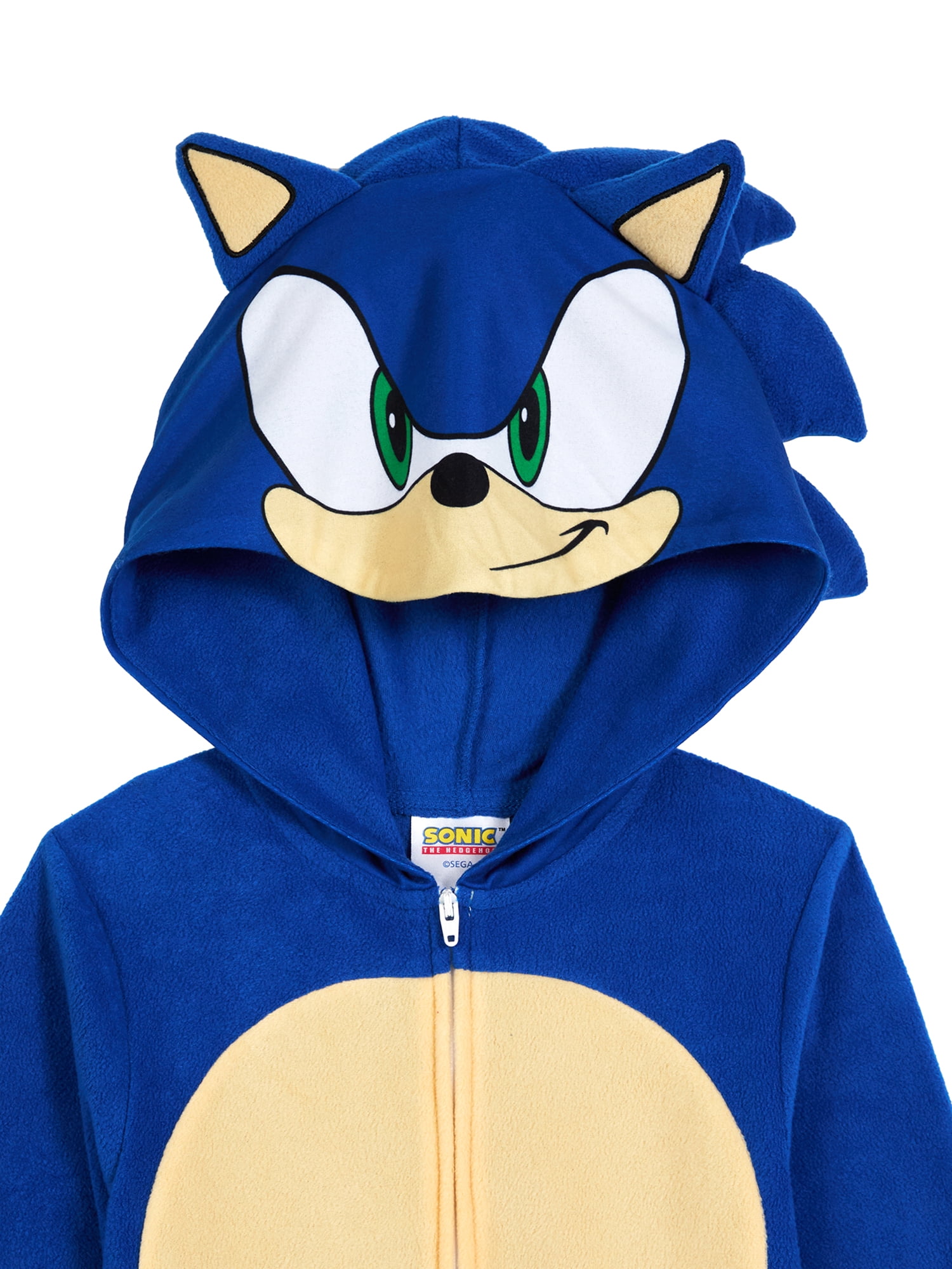 Sonic Boys Long Sleeve Blanket Sleeper, One-Piece, Sizes 4-12