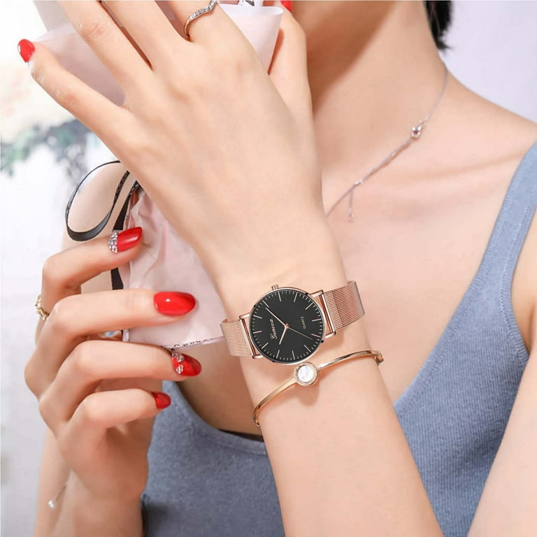 Watches with large numbers women's hotsell