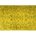 thumbnail image 1 of Ahgly Company Machine Washable Indoor Rectangle Persian Yellow Traditional Area Rugs, 3' x 5', 1 of 4