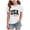 A122-White, variant on Girls T-Shirt 2-14 Years American Flag Patriotic Print 4th of July Independence Day Outfit Casual Summer Tee Soft Versatile Classic Modern Cute(9-10Years,A122-Blue)