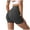 Dark Gray, variant on Workout Shorts for Women Scrunch Butt Lifting High Waisted Yoga Gym Seamless Booty Biker Shorts Dark Gray Boxer Shorts for Women