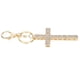 thumbnail image 3 of Emoshayoga Diamond Keychain Llavero de Cruz de Metal con Diamantes, Colgante para Bolso, Accesorio Pequeño, Regalo, Blanco, 3 of 14