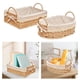 thumbnail image 4 of Cestas de Almacenamiento Tejidas A Mano con Asas, Organizador de Cocina, Caja de Cosméticos para Dormitorio, Baño, Desayuno, Fruta, Decorativa, A, 4 of 5
