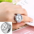 thumbnail image 2 of Reloj de Anillo Ecomeon Anillo de cuarzo analógico 8 colores Blanco, 2 of 5