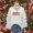 *White, variant on ClodeEU Women's Sweatshirt With Christmas Print ,Ruffle Long Sleeve Round Neck Loose Fit Pullover Tops White,Womens Plus S