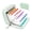 Light Green, 14, variant on Waterproof Pill Organizer Set 14 Pcs, A8 Travel Pill Binder with Color Coded Zipper Pouches, Portable Medicine Storage Bag Case for Jewelry and Supplements