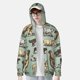 thumbnail image 2 of Balery Vintage Farm Animals Sudadera ligera de manga larga con capucha y protección solar UPF 50+ para hombre y mujer, ideal para pesca y running-Small, 2 of 7