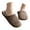 Coffee, variant on Women's Men's House Slippers Lightweight Cotton Indoor Slides Non Slip Waffle Home Shoes