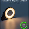 thumbnail image 2 of USB Rechargeable Selfie Ring Light Universal Dimmable Mobile Phone Lens LED Ring Fill Lamp Selfie Light For Smartphone Vlog, 2 of 11