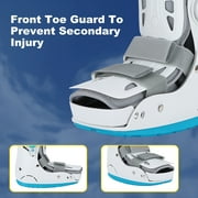 Air CAM walker boot Medical Inflatable Walking Boot, Orthopaedic Boot, Fracture Boot, Ultralight Walking Boot for Sprained Ankle, Stress Fracture, Broken Foot or Achilles Tendonitis (L)