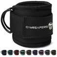 thumbnail image 1 of Correa de tobillo Gymreapers ajustable con acolchado de neopreno negro, 1 of 8