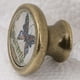 thumbnail image 3 of Vintage Cabinet Door Drawer Dreser Retro Hardware - Mariposa # 2 31 perfecl Armario Armario Asa, 3 of 8