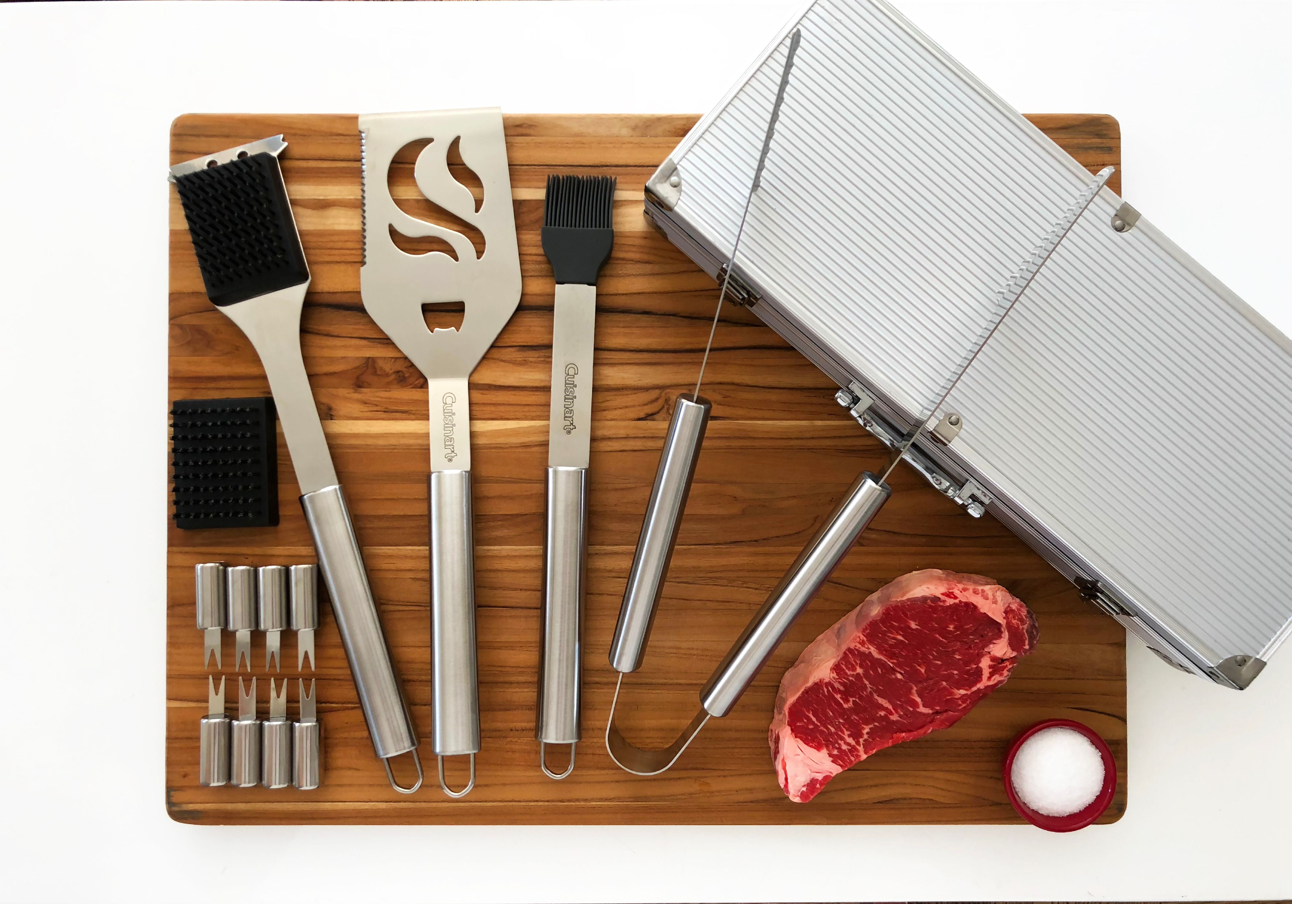 Cuisinart Folding Grill Tool Set (4-Piece) CGS-1000 - The Home Depot