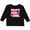 AB-Black, variant on Inktastic Daddy's Little Girl Girls Long Sleeve Toddler T-Shirt