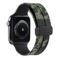 thumbnail image 4 of Correa de silicona para Apple Watch (38 mm/40 mm/41 mm camuflaje verde militar), 4 of 8