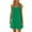 Clearance-Green, variant on Fartey Summer Dresses for Women 2025 Vacation Sleeveless Mini Dress Fashion Solid Color Tank Dress Casual Loose Scoop Neck Sundress Army Green S-2XL