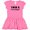Raspberry with Polka Dots, variant on Inktastic Twin B (i'm Younger) Girls Toddler Dress