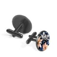 thumbnail image 2 of Ink Plant Elegant Silver Jewelry Men Cufflink for Formal Attire Made of Stainless Steel for Business Meetings, 2 of 6