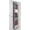 Gray, variant on Lirex 6 Pocket over The Door Purse Organizer with Zipper, PVC Visual Compartment, Dust-Free, Gray