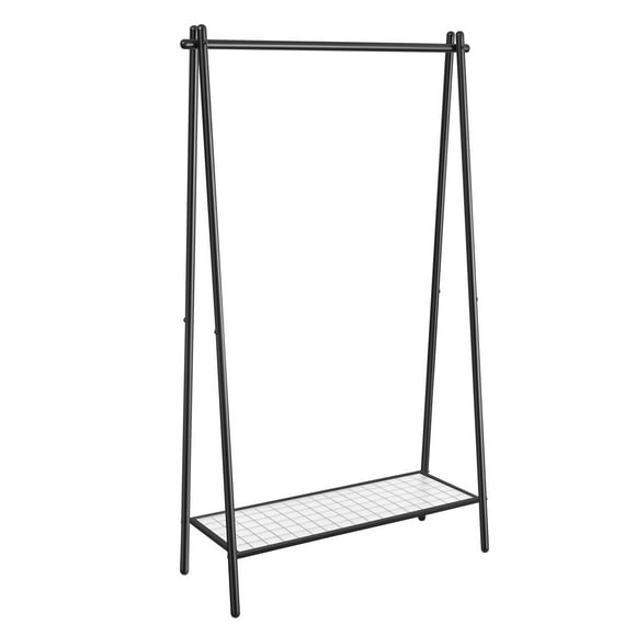 SONGMICS Clothes Rack, Clothing Rack, Garment Rack with Steel Frame, 13.2 x 36.4 x 60.2''