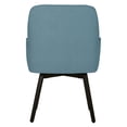 thumbnail image 2 of Studio Designs Home Spire Luxe Swivel Chair with Arms, Dining/Office, Black/Baltic Fabric, 2 of 10