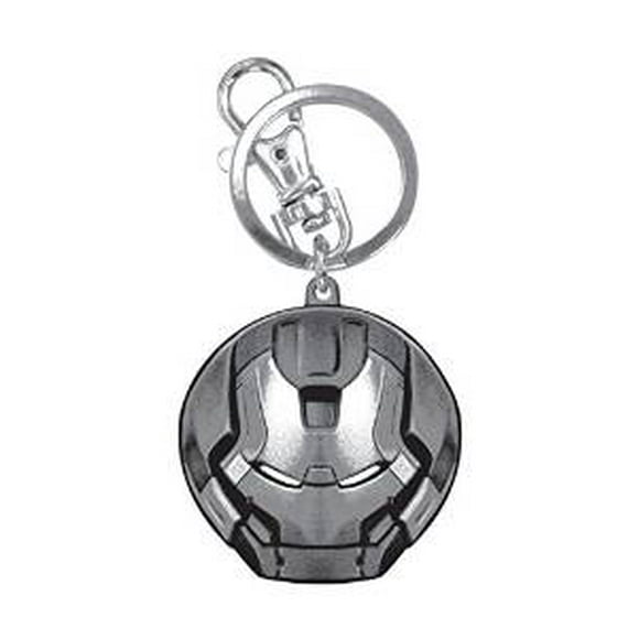 Metal Key Chain - Marvel - Avengers 2 - Hulk Buster Head Pewter New 68371