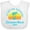 AA-White, variant on Inktastic Summer Enjoy the Sunshine Clearwater Beach Florida in Blue Boys or Girls Baby Bib
