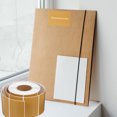 thumbnail image 4 of Minkissy 800Pcs Shipping Address Labels Brown Thermal Paper for Printing, 4 of 7