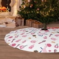 thumbnail image 6 of Picia Cute Poodle Dog Print Christmas Tree Skirt , Christmas Tree Skirt Ornaments for Merry Christmas Holiday Party Decorations Indoor Outdoor-36", 6 of 7
