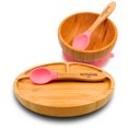 thumbnail image 3 of Bowl + Plato Extendido Ecowood de Bambú con Base de Silicona antiderrapante para Bebe y Niño Ecowood Set plato y bowl de bambú, 3 of 3